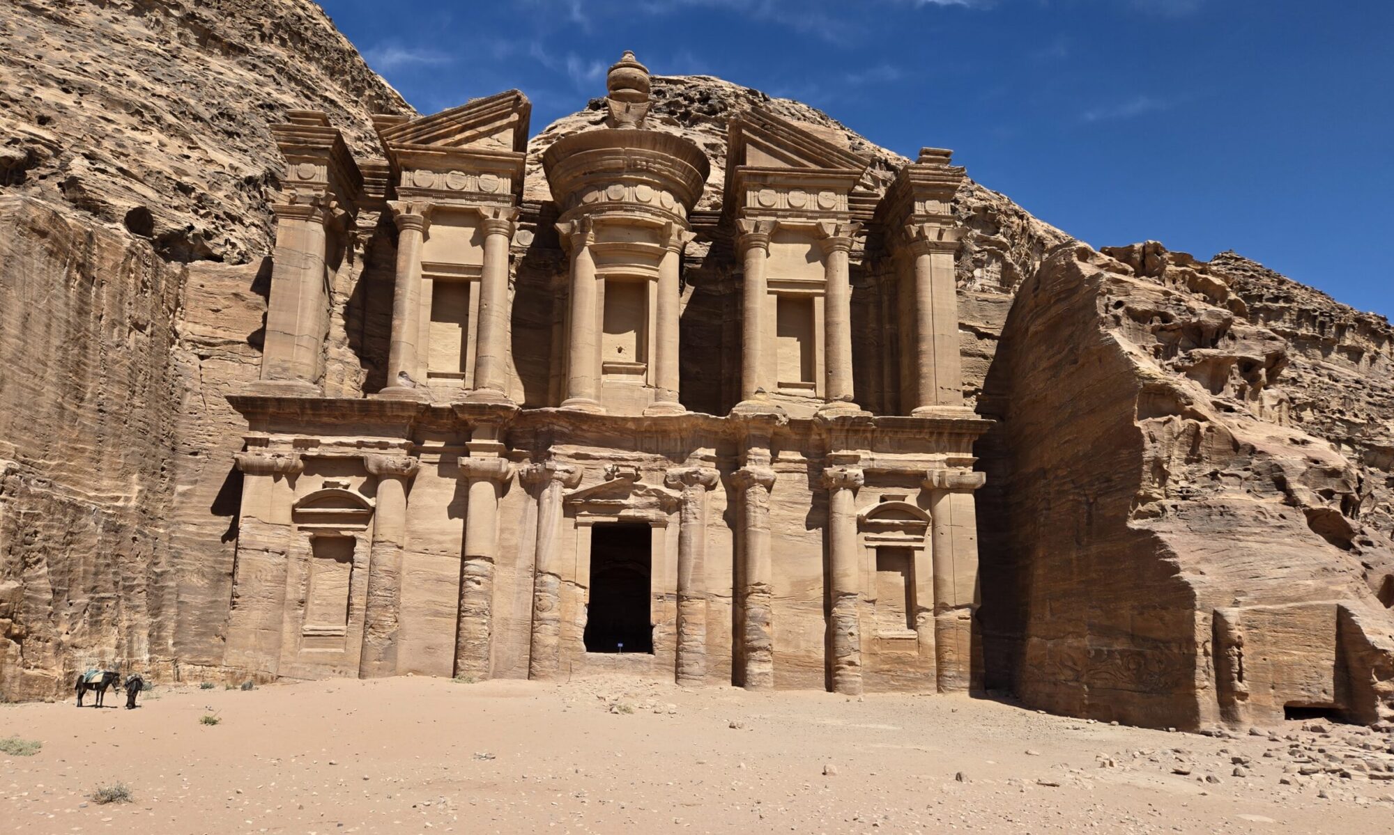 Le Monastère à Petra - Jordanie.